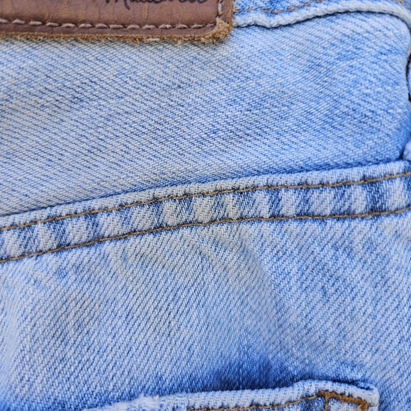 Madewell the Perfect Summer Jean light wash size 28 28 inch inseam light flaws - Picture 10 of 10